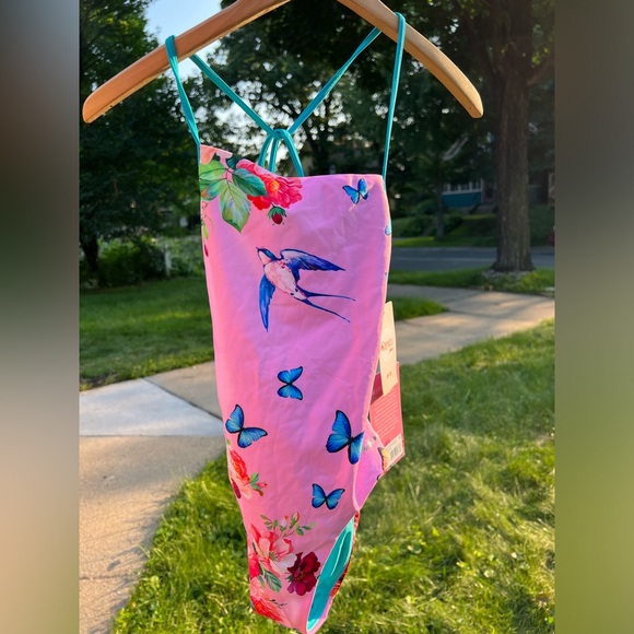 🌸Size 26 Floral Whimsy Karlie Sporti x Emma Weyant One Piece Suit—Labeled 28 - Picture 3 of 17